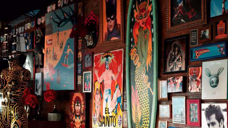 Lucha Libre i konsten